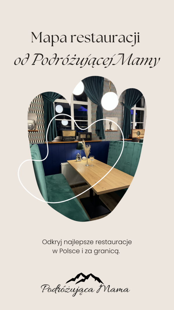Mapa restauracji od Podróżującej Mamy